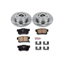 Power Stop KOE6172 Autospecialty Rear Replacement Brake Kit-OE Brake Rotors & Ceramic Brake Pads