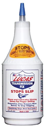 LUCAS 10009-12PK Transmission Fix Stop Leak - 24 oz, (Pack of 12)