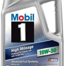 La Rosticceria Mobil 1 (120770) High Mileage 10W-30 Motor Oil - 5 Quart (Pack of 2)