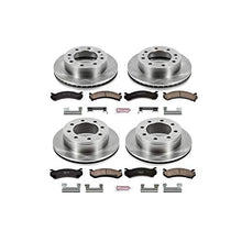 Power Stop KOE2073 Autospecialty Front and Rear Replacement Brake Kit-OE Brake Rotors & Ceramic Brake Pads