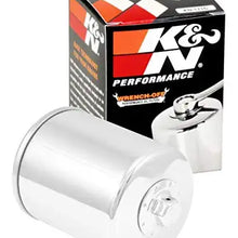 K&N Motorcycle Oil Filter: High Performance, Premium, Designed to be used with Synthetic or Conventional Oils: Fits Select Harely Davidson, Buell Motorcycles, KN-171C