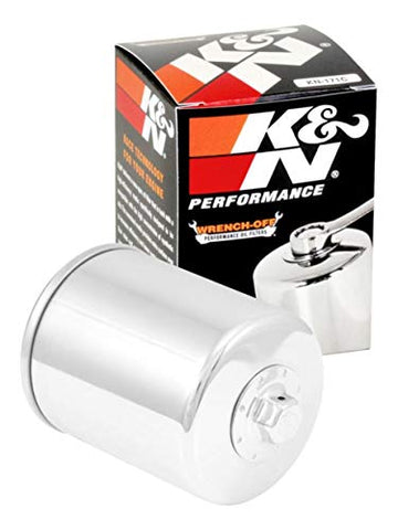 K&N Motorcycle Oil Filter: High Performance, Premium, Designed to be used with Synthetic or Conventional Oils: Fits Select Harely Davidson, Buell Motorcycles, KN-171C