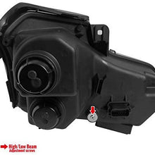 Velocity Concepts For Cadillac Cts Halo Black Projector Smd Led Drl Headlights Lamps