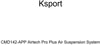 KSport CMD142-APP Airtech Pro Plus Air Suspension System