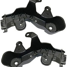 Koolzap For 15-18 Benz C-Class Rear Bumper Cover Inner Retainer Mounting Bracket SET PAIR