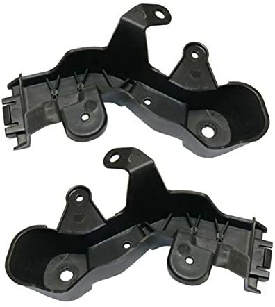 Partomotive For 15-18 Benz C-Class Rear Bumper Cover Inner Retainer Mounting Bracket SET PAIR