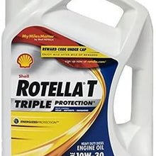 Pennzoil/Quaker State 550045144 Rotella T Motor Oil, 10W-30, Gallon - Quantity 3