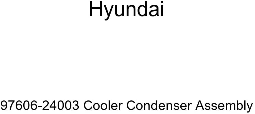 Genuine Hyundai 97606-24003 Cooler Condenser Assembly