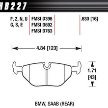 Hawk Performance HB227N.630 HP Plus Brake Pad