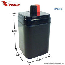 Vision CP650S Battery