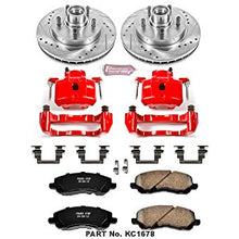 Power Stop (KC1678) 1-Click Performance Brake Kit with Calipers