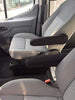 Auto Console Covers - Armest Cover (Pair) - Compatible with Ford Transit 150, 250, 350 Vans 2015-2019 - Waterproof Neoprene, Black