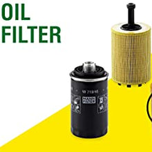 Mann Set of 2 Engine Oil Filter for Volvo C30 C70 S40 S60 Cross Country V50 V60 XC60 XC70 2.4L 2.5L L5 DOHC Naturally Aspirated GAS FI DI MFI MC MH MJ MS MW