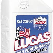 Lucas Oil 10700 SAE 20W-50 OIL (6 PER CASE)