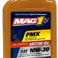 MAG1 61788 Full Synthetic 10W-30 SN Motor Oil - 1 Quart Botle