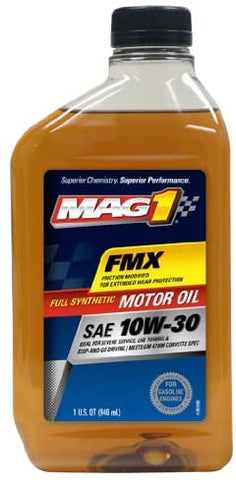 MAG1 61788 Full Synthetic 10W-30 SN Motor Oil - 1 Quart Botle