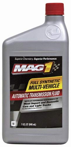 Mag 1 62555 Full Synthetic Multi-Vehicle Automatic Transmission Fluid - 1 Quart, (Pack of 6)