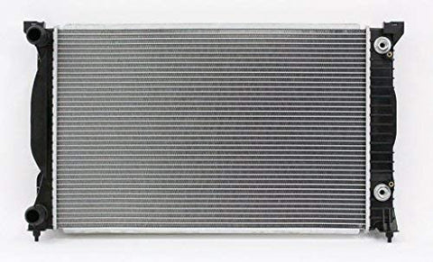 Radiator - Pacific Best Inc For/Fit 2823 05-09 Audi A4 A4/Quattro/S4 L4 2.0L WITH Engine Oil Cooler Plastic Tank Aluminum Core 1-Row