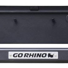 Go Rhino 28219T Textured Black Powder Coat Finish Rear Replacement Bumper (BR20)
