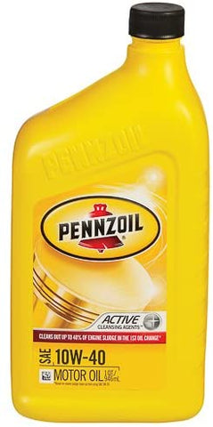 Pennzoil Motor Oil Multi Grade 10w40 Qt.