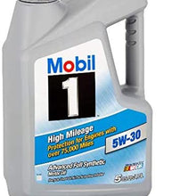 La Rosticceria Mobil 1 (120769) High Mileage 5W-30 Motor Oil - 5 Quart (Pack of 2)