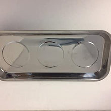 2 Parts Trays 14"x6" Stainless Steel Magnetic Parts Tray Auto,Garage,Home
