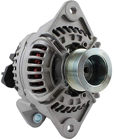 DB Electrical ABO0372 Alternator Compatible With/Replacement For John Deere Volvo 80 Amp 1999-2001,Volvo 12.1L & 12.1,12.8L & 12.8 Truck Fh12 Fh400 Fh480 Fh520 Fm360 Fm400 Fm480 Fh12 Fh16