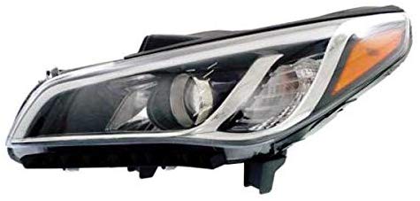 Koolzap For CAPA 15-17 Sonata Front Headlight Headlamp Halogen Head Light w/Bulb Driver Side