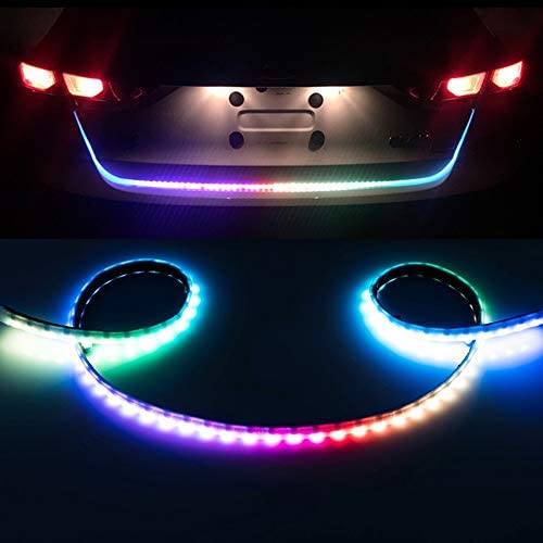 Car LED Color Light Brake Turn Signal Tailgate