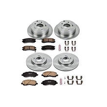 Power Stop KOE2711 Autospecialty Front and Rear Replacement Brake Kit-OE Brake Rotors & Ceramic Brake Pads