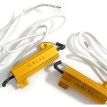 GENSSI 50W LED Bulb Fast Flash Load Resistor HID Kit and LED (Pack of 2)