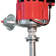 Proform 67040 Vacuum Advance HEI Distributor with Steel Gear and Red Cap for Mopar 273-360