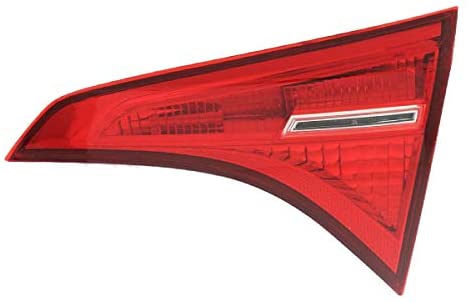 Koolzap For 17-19 Corolla Inner Taillight Taillamp Rear LED Tail Light w/Bulb Right Side