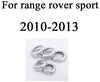HERBEN 5pcs/Set Chrome Volume and Air Conditioning Knobs Trim for Land Rover Discovery 4 LR4 Car Accessory and Parts