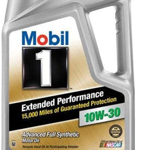 Mobil 1 120767-1 Oil Bottle, 5 Quart, 1 Pack