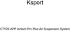 KSport CTY25-APP Airtech Pro Plus Air Suspension System