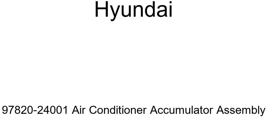 Genuine Hyundai 97820-24001 Air Conditioner Accumulator Assembly