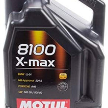 Motul MTL104533 8101 0w40 X-Max Motor Oil, 5 l, 1 Pack