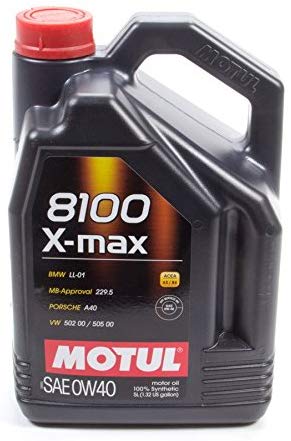 Motul MTL104533 8101 0w40 X-Max Motor Oil, 5 l, 1 Pack