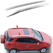 ROSY PIXEL Roof Rack for Ford Ecosport 2013-2021 Luggage Carrier Side Rail (Cross Bars)