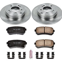 Power Stop KOE6936 Autospecialty Rear Replacement Brake Kit-OE Brake Rotors & Ceramic Brake Pads