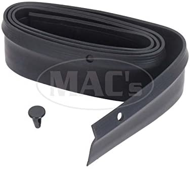 MACs Auto Parts 42-39538 Radiator Support To Hood Seal - Installation Holes Punched