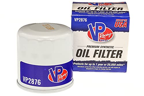 VP Racing VP2876 20,000 Mile Premium Full Synthetic Oil Filter