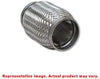 Vibrant 62808 Standard Flex Coupling w/Inner Braid Liner- 2.5in. x 8in.