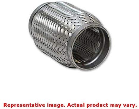 Vibrant 62808 Standard Flex Coupling w/Inner Braid Liner- 2.5in. x 8in.