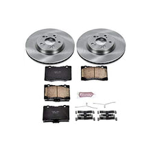 Power Stop KOE4606 Autospecialty Front Replacement Brake Kit-OE Brake Rotors & Ceramic Brake Pads