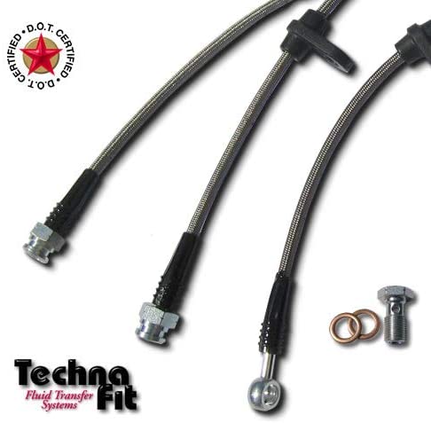 Techna-Fit Brake Line Kit for 1999-2000 NISSAN XTERRA - Smoke - NIS-2000SM