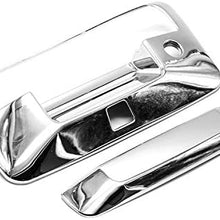 eLoveQ Polished Chrome Tailgate Door Handle Cover for 2014-2018 Chevrolet Silverado/GMC Sierra 1500 2500HD 3500HD W/Camera Hole