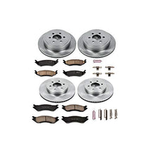 Power Stop KOE4471 Autospecialty Front and Rear Replacement Brake Kit-OE Brake Rotors & Ceramic Brake Pads