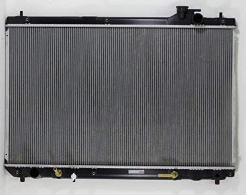 Radiator - Pacific Best Inc For/Fit 2849 04-07 Toyota Highlander V6 WITHOUT Tow Package Plastic Tank Aluminum Core